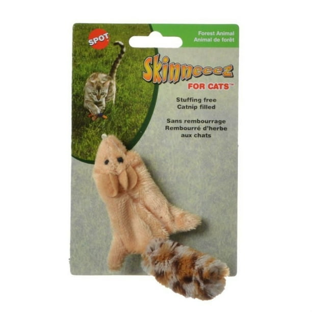 Ethical Pet Skinneeez Forest Animal Catnip Cat Toy