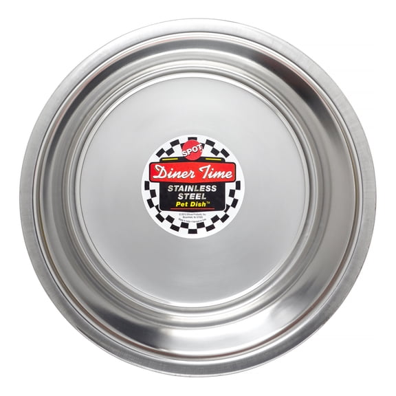 Ethical Pet Stainless Steel "No Tip" Mirror Dog Bowl, 96 Oz