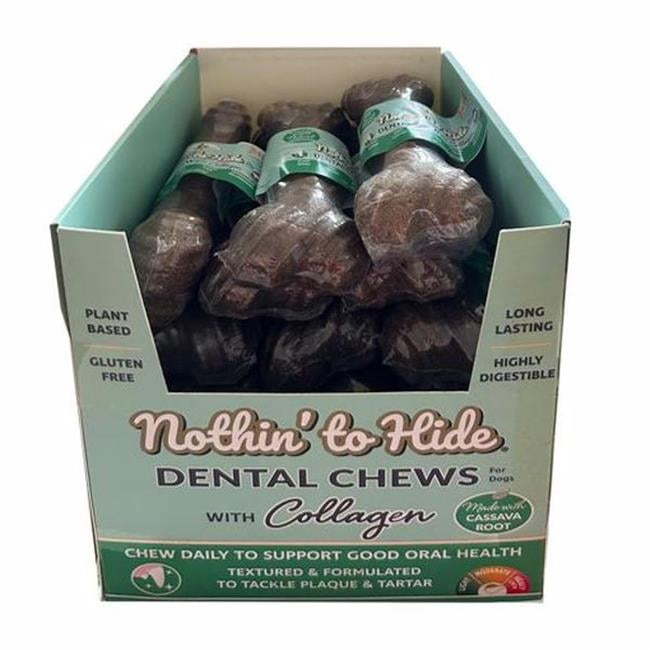 Ethical Products 7 in. Nothing Dental Bone Beef Pet Treat Display 13