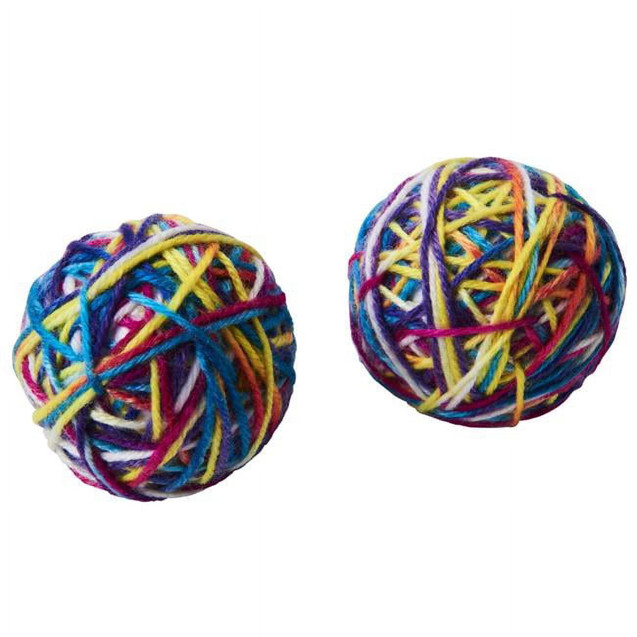 Ethical Products 77485 Sew Much Fun Yarn Ball Cat Toy Pack of 2