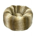 thumbnail image 1 of Ethical Products 77525 19 in. All Faux Fur Round Sleep Zone Bed, Light Brown, 1 of 1
