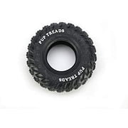 Ethical Pet Pup Treads Rubber Dog Toy - Chewable - 1 Piece, 6 Inch, Black