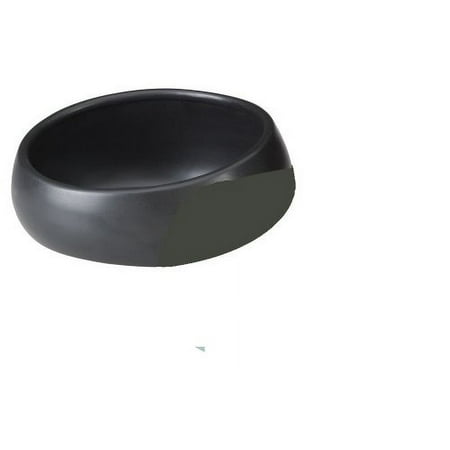 Ethical Ventura 7-Inch Dog Dish, Black