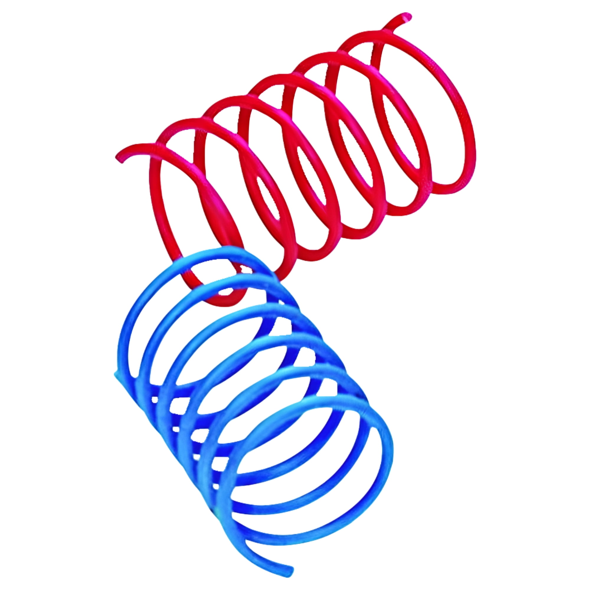 Ethical pet wide durable heavy gauge plastic colorful springs cat toy hotsell