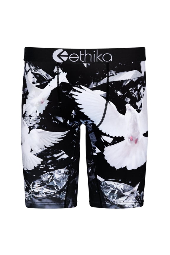 Mens Dove Diamonds Staple Fit Boxer Brief Size Large