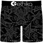 Ethika Men s Mid Boxer Brief, 4-Way Stretch Performance Underwear - Good Denim BLW, 4XL