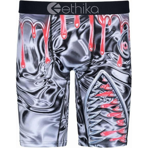 Ethika Mens Bomber Slime Multi Staple Fit Boxer Brief Size 2X-Large