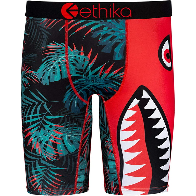 Ethika Underwear Men's Staple Fit Boxer Brief - SHARK BAIT