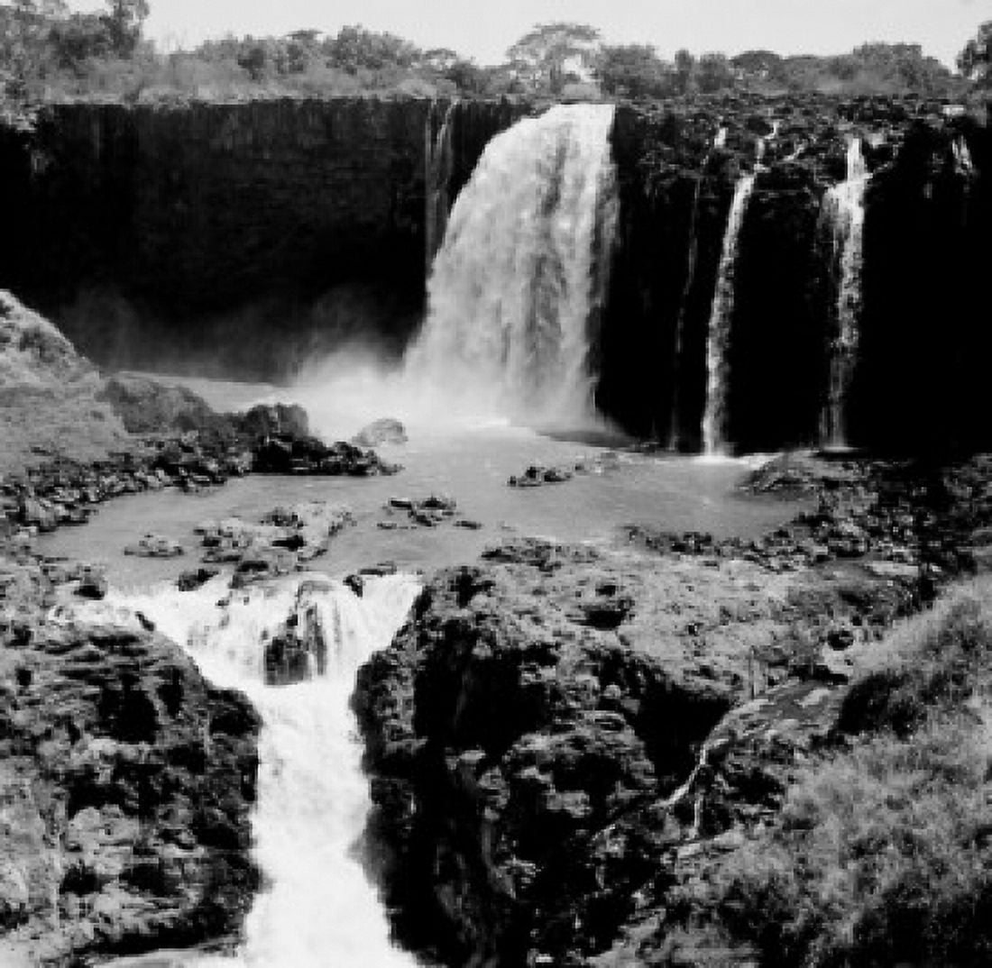 Ethiopia Blue Nile Falls Canvas Art -  (24 x 36)