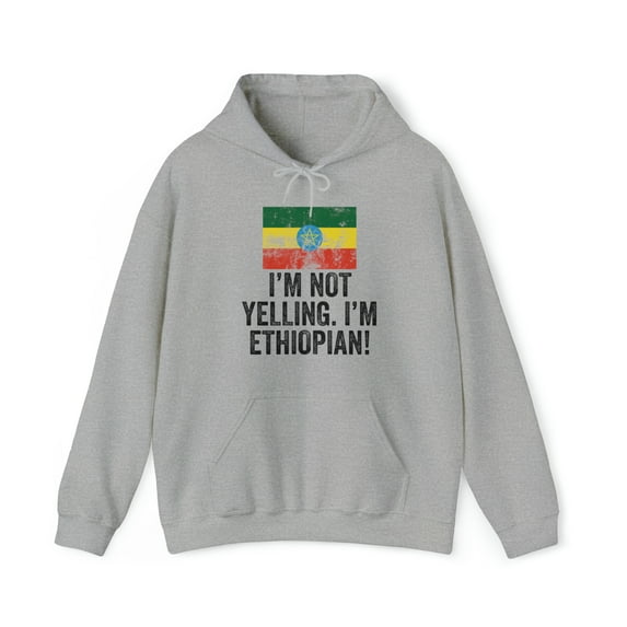 Ethiopia Ethiopian Pride Flag Hoodie, Gifts, Hooded Sweatshirt