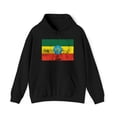thumbnail image 1 of Ethiopia Ethiopian Pride Flag Hoodie, Gifts, Hooded Sweatshirt, 1 of 4