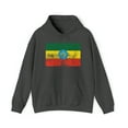 thumbnail image 1 of Ethiopia Ethiopian Pride Flag Hoodie, Gifts, Hooded Sweatshirt, 1 of 4