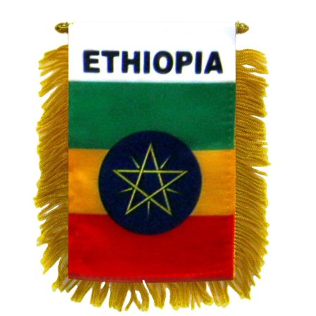 Ethiopia (Star) Mini Banner