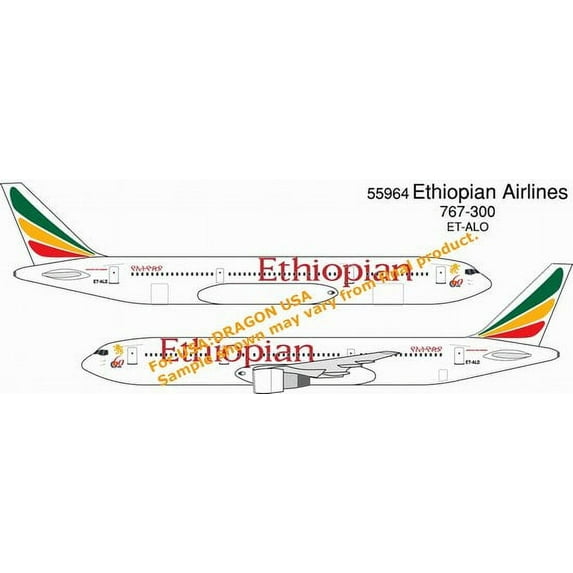 Ethiopian Airlines 767-300 (1:400)