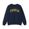 thumbnail image 1 of Ethiopian Sweatshirt Gifts Crew Neck Shirt Long Sleeve Unisex, 1 of 7