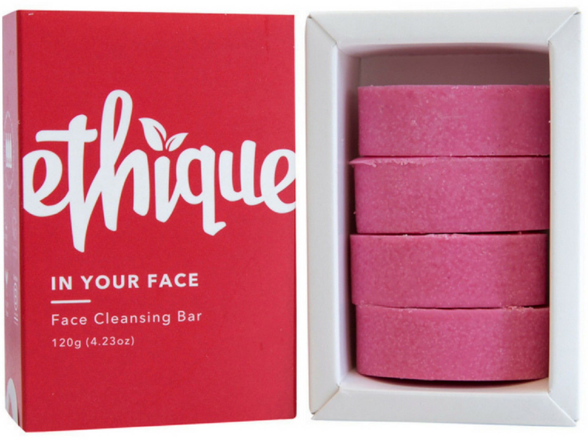 Ethique EcoFriendly Face Cleansing Bar, In Your Face 4.23 oz