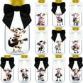 thumbnail image 1 of Ethisa 12 Pack Cow Party Favors - DIY Candy Jars with Ribbons and Stickers - Party Decoration Bottles for Birthday, Baby Shower and School Classroom - Holy Cow Print Table Centerpiece Gifts for Kids, 1 of 6