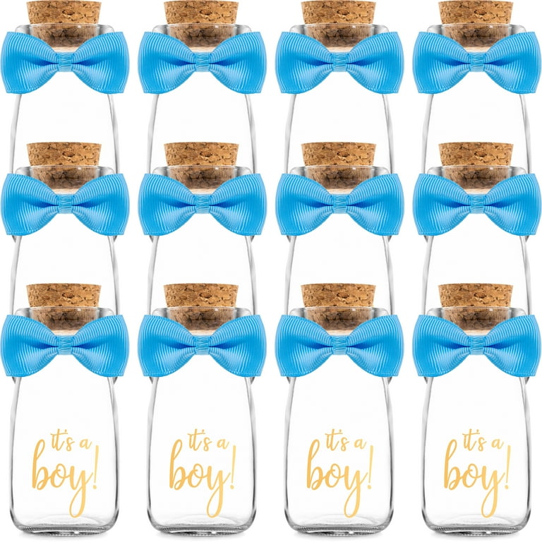 Its A Boy Baby Shower Favor Stickers - Sweet Baby Boy - 40 Labels, Blue