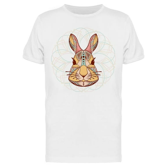 Ethnic Animal Tribal Hare Tee Men's -Image by Shutterstock