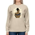 thumbnail image 1 of Ethnic Beauty Ii Sweatshirt Women -Alonzo Saunders Designs, Female Small, 1 of 4