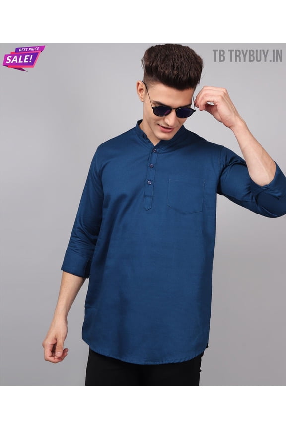 Ethnic Blue Kurta for Men