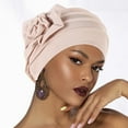 thumbnail image 1 of Ethnic Bohemian Floral Hair Cover Wrap Turban Headwear Turban Cap For Women Cancer Head Hat Cap Headband Male Hairbands for Men Knot Head Band Workout Head Bands for Women Fashion Headbands for, 1 of 3