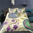 thumbnail image 1 of Ethnic Bohemian Mandala Duvet Cover European Flower Vintage Geometric Retro Style Polyester Quilt Co, 1 of 5