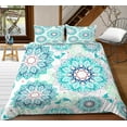 thumbnail image 1 of Ethnic Bohemian Mandala Duvet Cover European Flower Vintage Geometric Retro Style Polyester Quilt Co, 1 of 5