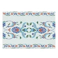 thumbnail image 1 of Ethnic Cutting Board, Old Turkish Ceramic Style with Tulips Vintage Ottoman Heritage Image Print, Decorative Tempered Glass Cutting and Serving Board, Large Size, Blue Red, by Ambesonne, 1 of 1