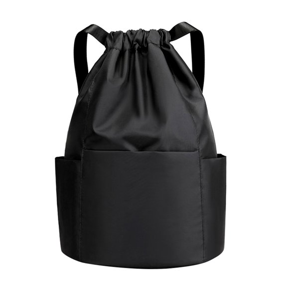 Ethnic Drawstring Backpack for Men and Women Floral Print Travel & Sports Rucksack Lightweight Shoulder Gym Bag Fashion Daily Use