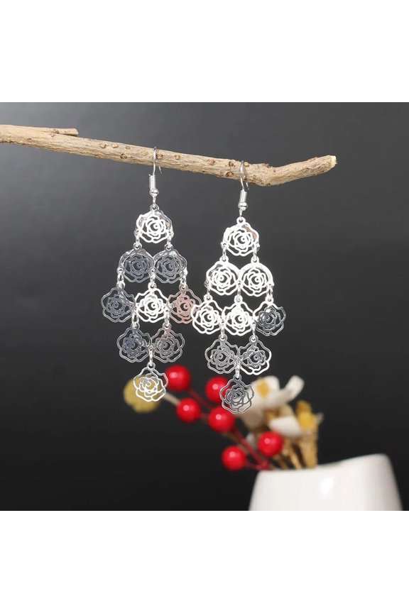 Ethnic Eearrings Bohemian Earrings, Beaded Style Earrings