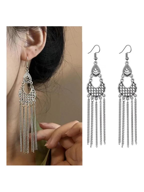 Ethnic Eearrings Exotic Earrings, Retro Ancient Earrings
