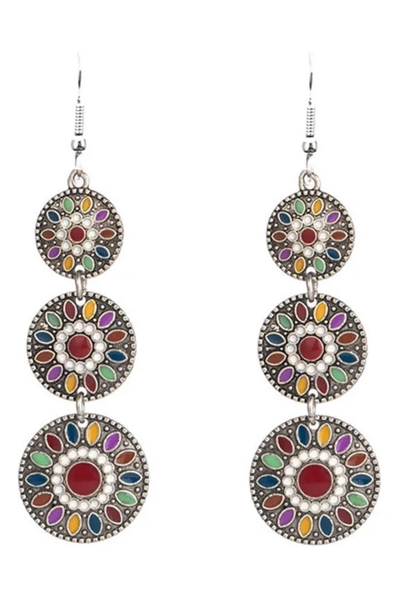Ethnic Eearrings Exotic Earrings, Retro Ancient Earrings