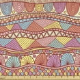 thumbnail image 1 of Ambesonne East Fabric by the Yard Upholstery, Colorful Art, 1 Yard, Multicolor, 1 of 5