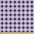 thumbnail image 1 of Ethnic Fabric by the Yard Upholstery, Geometric Mosaic Style Traditional Bohemian Oriental Abstract Pastel, Decorative Fabric for DIY and Home Accents, Dark Purple Mauve by Ambesonne, 1 of 5