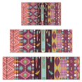 thumbnail image 1 of Ethnic Figure and Pattern Kitchen Rugs Sets Of 3,Kitchen Runner Rugs Non Skid Washable,Decorative Kitchen Floor Mats for Kitchen,Sink,Laundry,17"x30"+ 17"x47" + 17"x59", 1 of 6