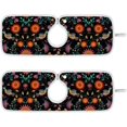thumbnail image 1 of Ethnic Floral Bird Sink Splash Guard for Faucet 2 Packs Faucet Absorbent Mats, Colorful Flower Pattern Faucet Handle Drip Catcher Quickly Drying Mat for Kitchen Counter Bathroom, 30"x5.5" RV, 1 of 7