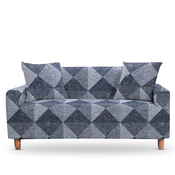 Ethnic Floral Sofa Covers for Living Room 3D Digital Geometric Slipcover Mandala Bohemian Stretch Couch Cover 2/3 Cushion Cover