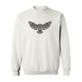 thumbnail image 1 of Ethnic Flying Owl Sweatshirt Women -Image by Shutterstock, Female 3X-Large, 1 of 4