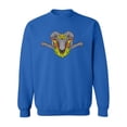 thumbnail image 1 of Ethnic Goat Head Sweatshirt Women -Image by Shutterstock, Female XX-Large, 1 of 4