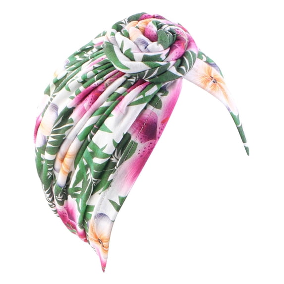 Ethnic Hat Headwear Pre-Tied Twisted Braid Hair Cover Women Turban Caps Beanie Cancer Headwear Beanie Cover Cap for Women Hair Loss Hair Cover Chemo Headwear for Women Headwrap Chemo