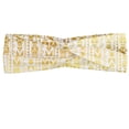 thumbnail image 1 of Ethnic Headband, Abstract Borders from Primitive Cultures with Ombre Effect, Elastic and Soft Women's Bandana for Sports and Everyday Use, Grey Red Coconut, by Ambesonne, 1 of 3