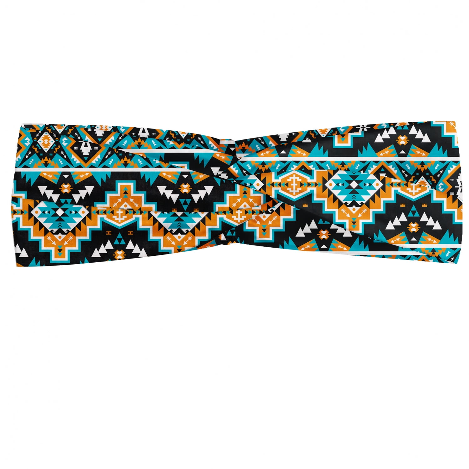 Ethnic Headband, Indigenous Motifs Inspired by Mexican Culture