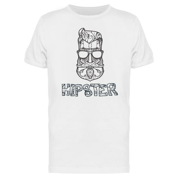 Ethnic Hipster T-Shirt Men -Image by Shutterstock, Male 3X-Large