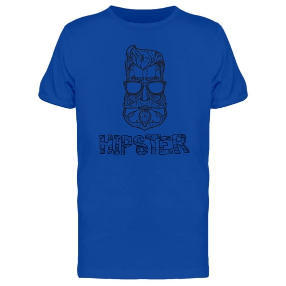 Ethnic Hipster T-Shirt Men -Image by Shutterstock, Male 4X-Large