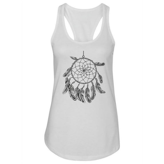 Ethnic Indian Dreamcatcher. Tank Women -Image by Shutterstock, Female Small