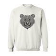 thumbnail image 1 of Ethnic Monochromatic Bear Sweatshirt Women -Image by Shutterstock, Female 3X-Large, 1 of 4