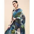 thumbnail image 1 of Ethnic Motifs Printed Pure Georgette Saree - 25767362, 1 of 1