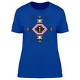 thumbnail image 1 of Ethnic Pattern Frog T-Shirt Women -Image by Shutterstock, Female Small, 1 of 2