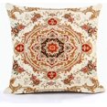 thumbnail image 1 of Ethnic Pattern Red Boho Pillow Cover 18x18 Inch Southwest Farmhouse Pillow Cover Home Decor Cotton Linen Throw Pillow Case Cushion Cover for Sofa Couch, 1 of 6